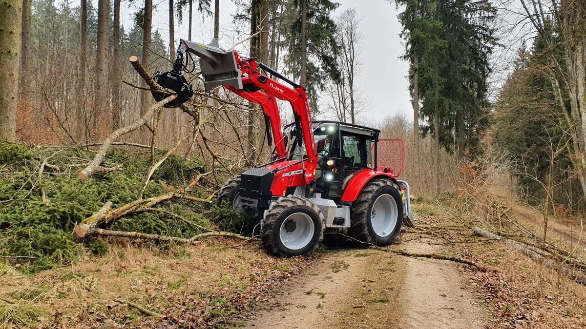 Blindage forestier et protection forestière pour autres marques de tracteurs