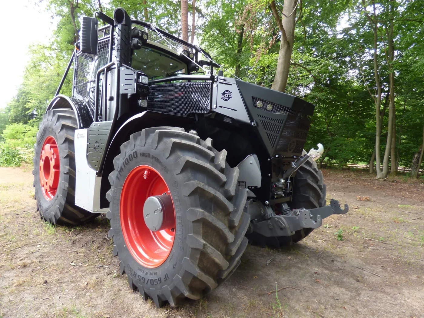 Blindage forestier et protection forestière Fendt 1000 Vario