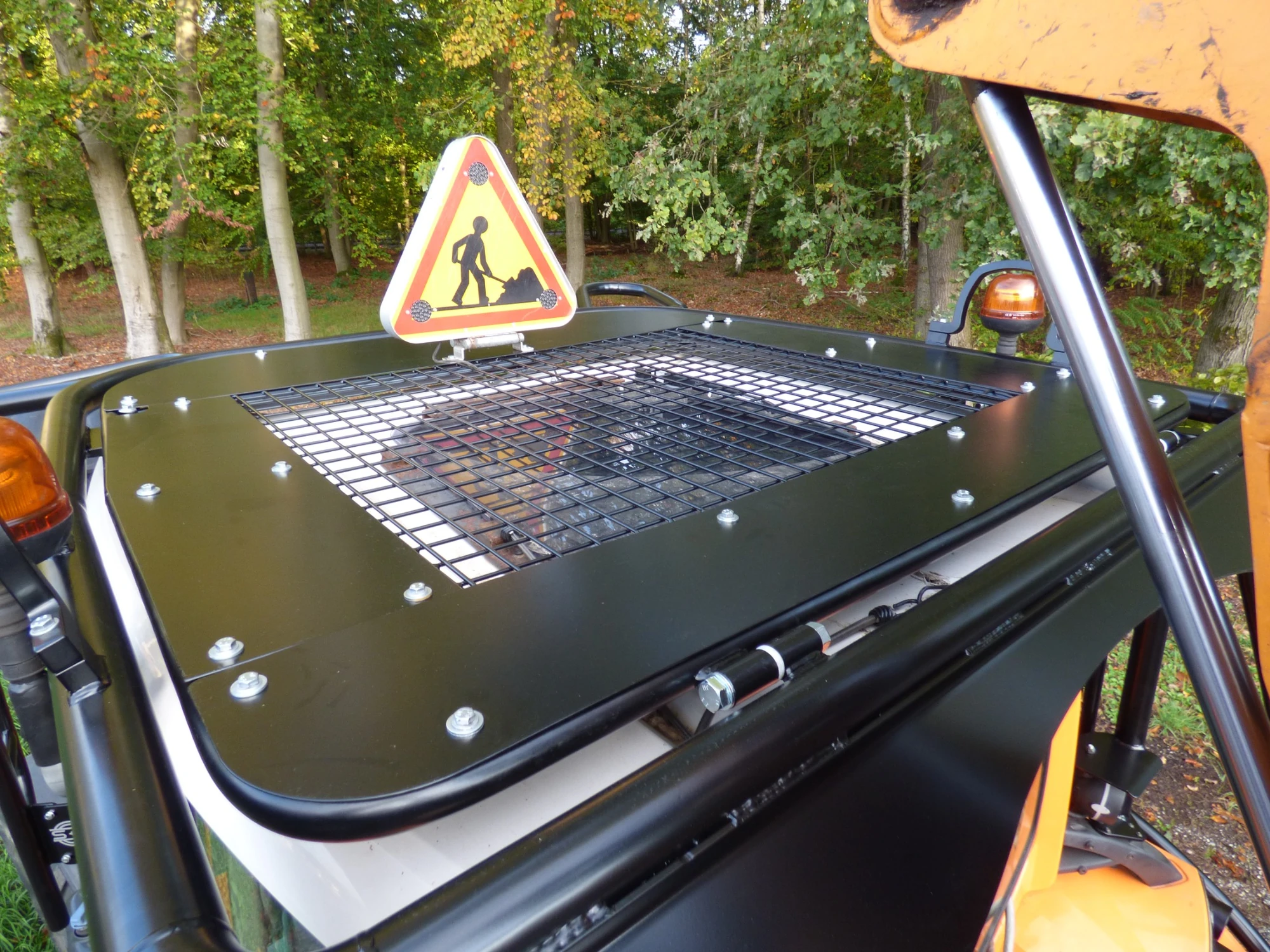 Réalisation de blindage forestier et protection forestière Fendt 500