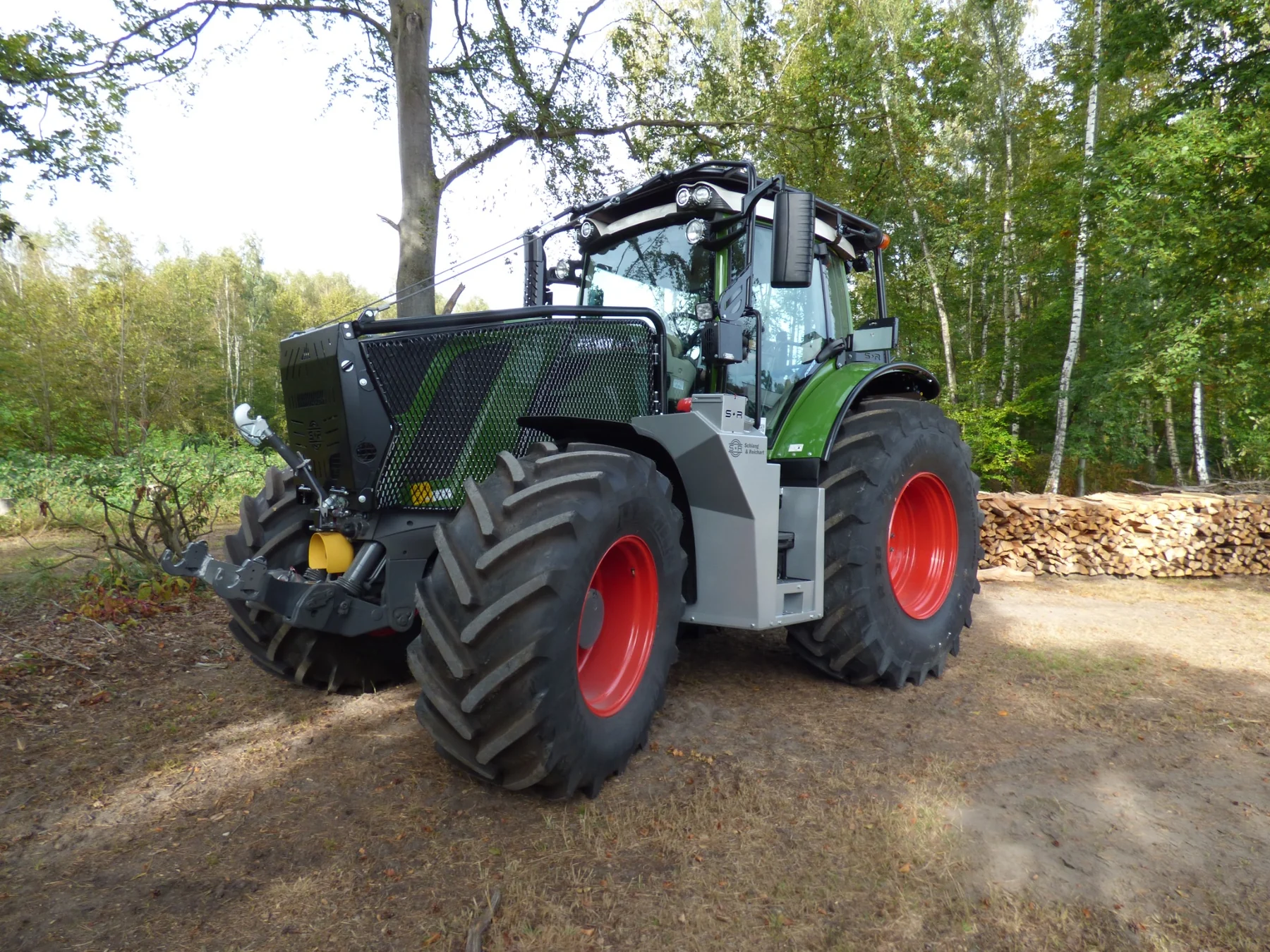 Blindage forestier et protection forestière Fendt 800 S4 - vue 02