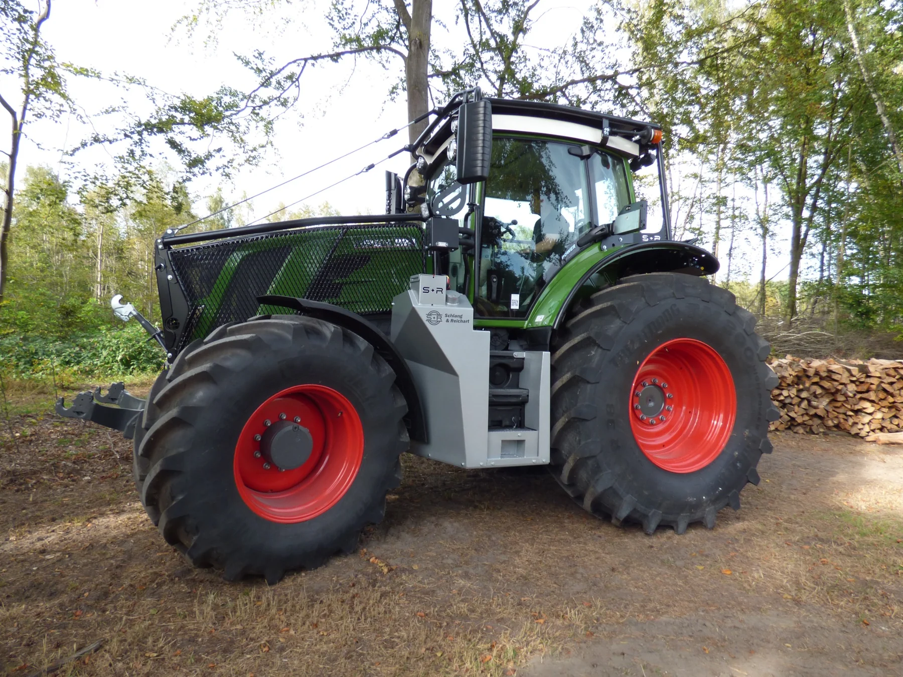 Blindage forestier et protection forestière Fendt 800 S4 - vue 03