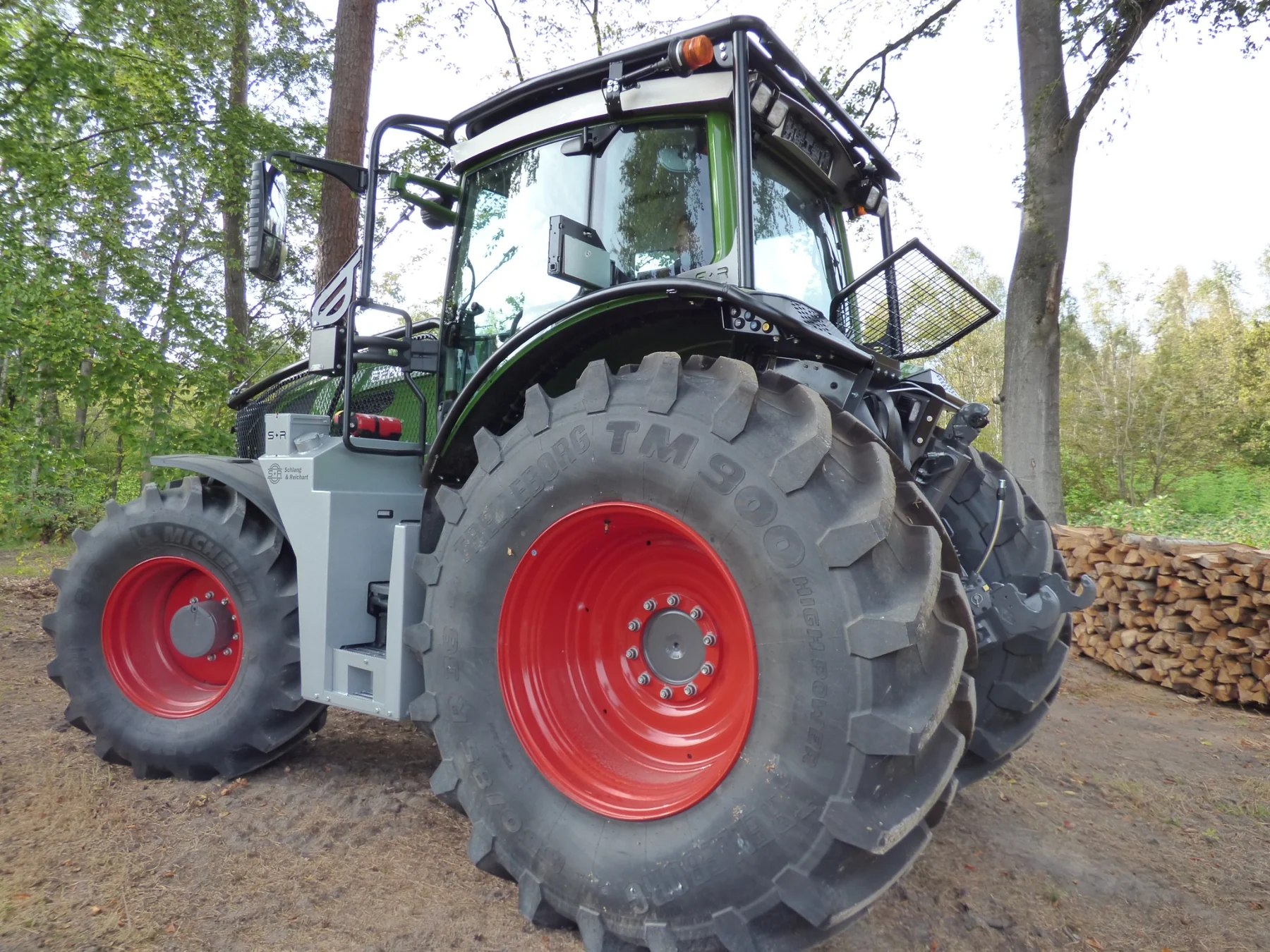 Blindage forestier et protection forestière Fendt 800 S4 - vue 04