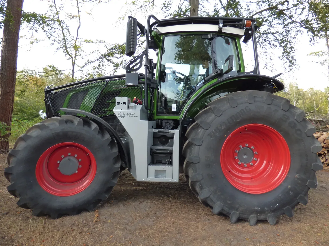 Blindage forestier et protection forestière Fendt 800 Vario