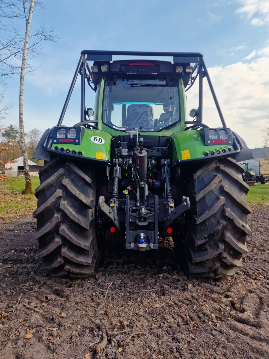 Réalisation de blindage forestier et protection forestière Fendt 900 Gen 6 et Gen 7