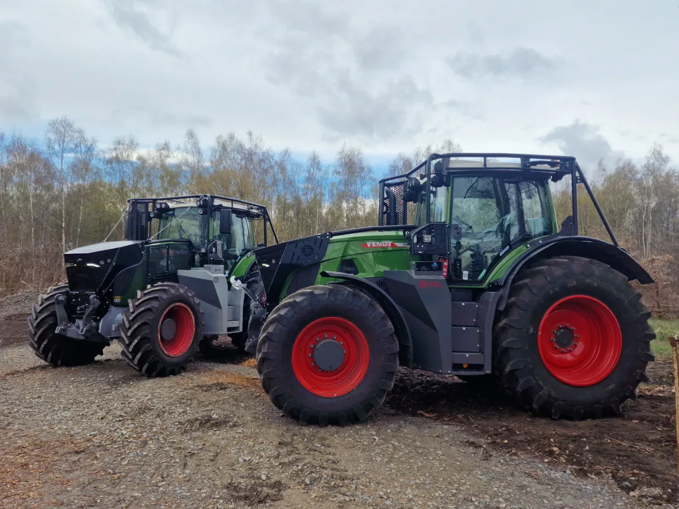 Blindage forestier et protection forestière Fendt 900 Vario