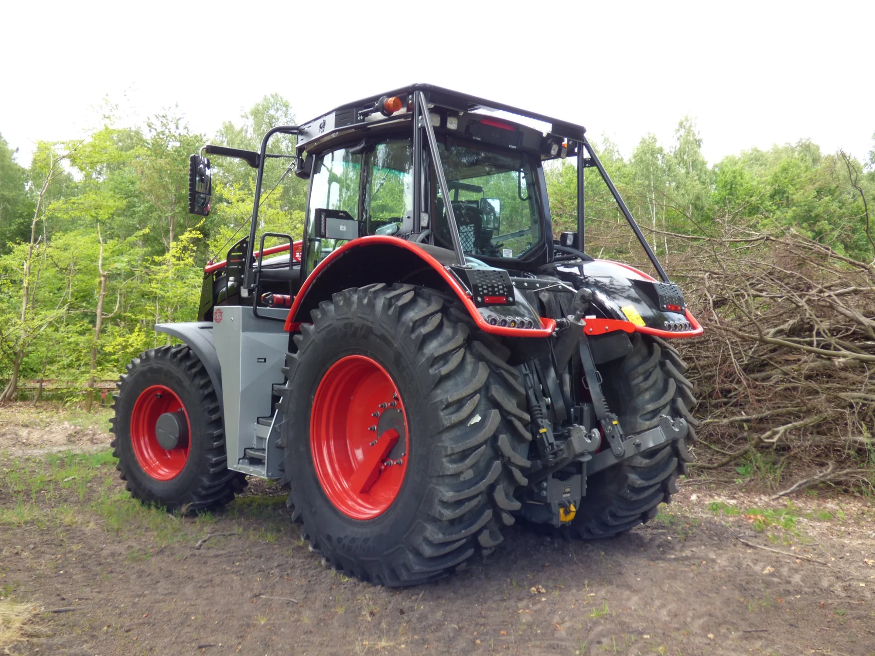 Protection arrière et blindage forestier Fendt 1000