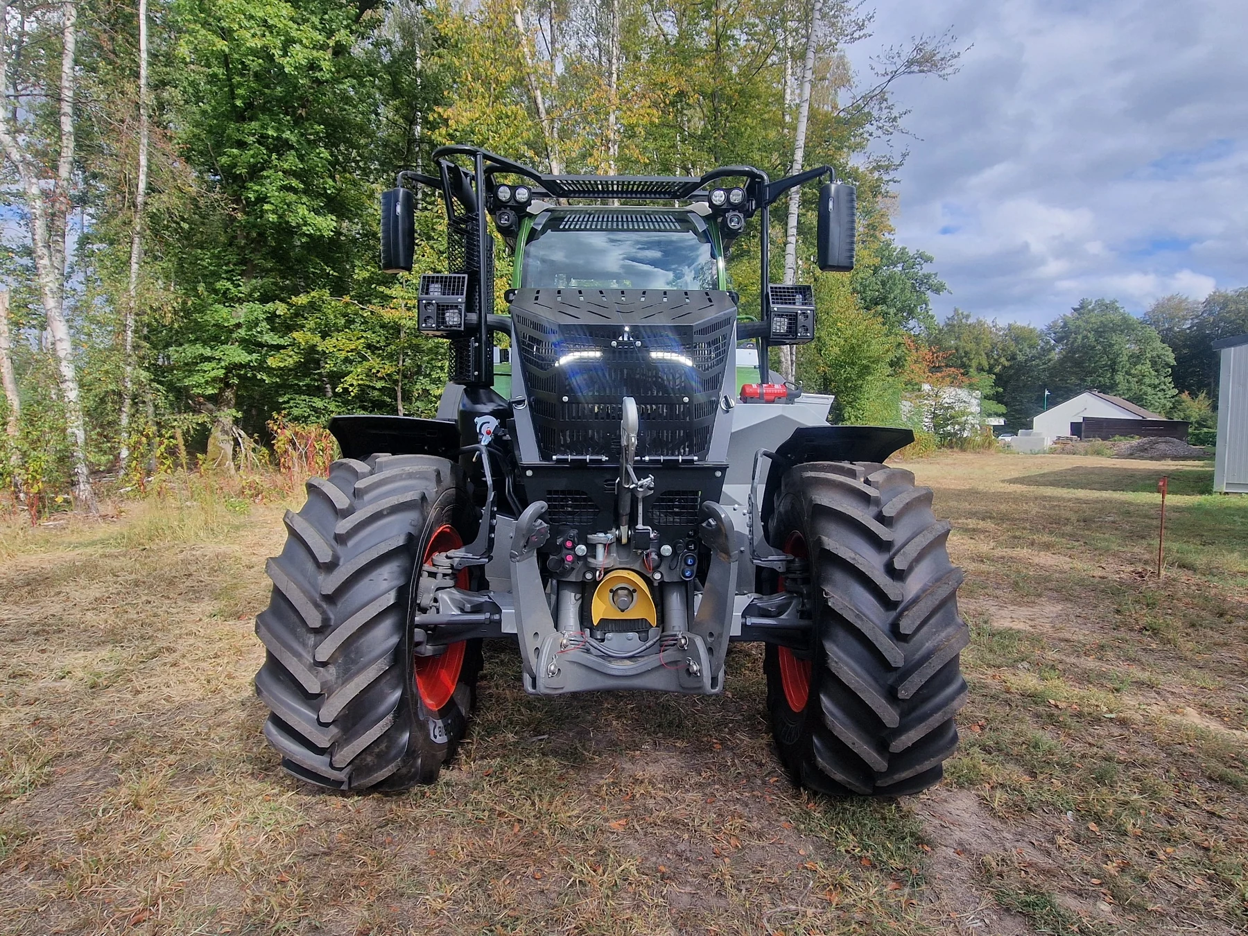 Réalisation de blindage forestier et protection forestière Fendt 700 Gen 7